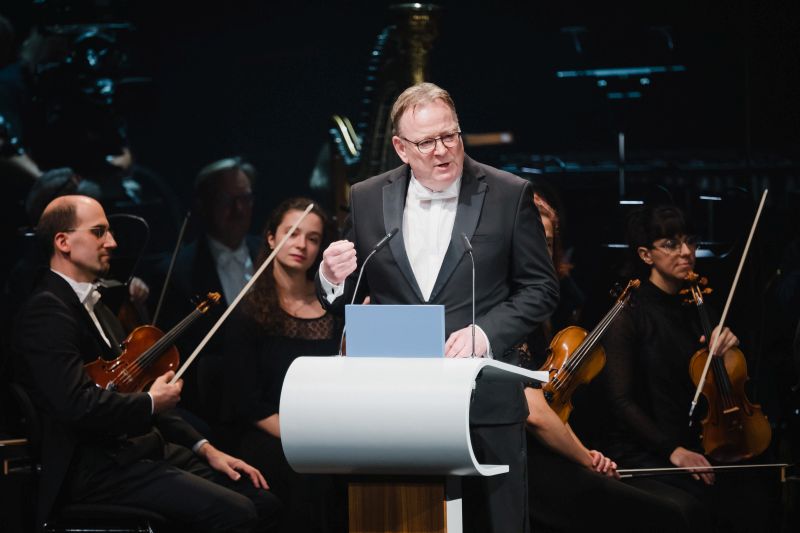 Festakt zur Eröffnung der Bühnen Köln, Oberbürgermeister Torsten Burmeister (Foto: © Costa Belibasakis)